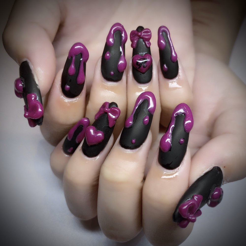 スカルプでこういったネイルをしたいのですが 私は爪を噛むく Yahoo 知恵袋