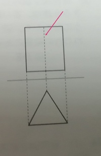 大至急 中1数学の質問です 問題 正三角柱の投影図を書け 答えは下の Yahoo 知恵袋