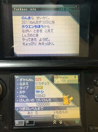 ポケモンについてなのですが 久しぶりに自分のbwのromを漁っ Yahoo 知恵袋