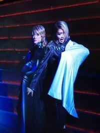 凰稀かなめさんと背中合わせのこの方は誰ですか 12年の銀河英雄 Yahoo 知恵袋