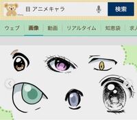 アニメキャラって どうして非現実的な目をしているのですか Yahoo 知恵袋