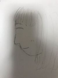 横顔で目線だけこちら カメラ 目線の時の黒目はどうやって描け Yahoo 知恵袋