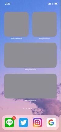 Widgetsmithというアプリを入れたんですが写真をホームに Yahoo 知恵袋