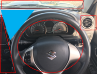 車のスマホホルダーの取り付け位置なのですけど 場所によっては違反になる Yahoo 知恵袋