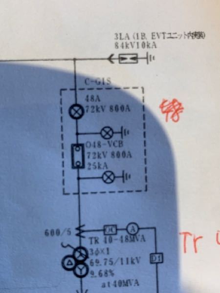 この にバツとに にバツの記号はなんでしょうか 断路器およ Yahoo 知恵袋