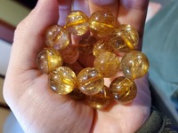 ◇曇りの無い極上の透明度！◇最高級の煌き！極太タイチンルチル