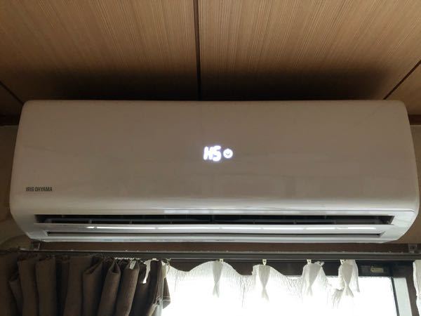 急ぎです。 - アイリスオーヤマのエアコンがこのように表示され 