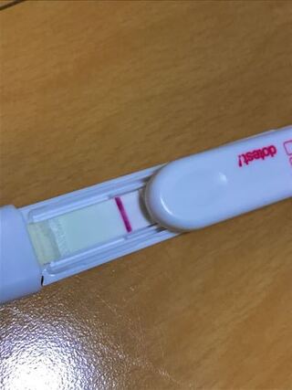一昨日 21日に超フライングで妊娠検査薬を試しました 分解して 目 Yahoo 知恵袋