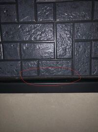 新築一戸建てについての質問です 写真の赤丸で囲った部分なんですが Yahoo 知恵袋