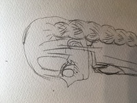 小学四年生です 横顔が上手くいかないのですが どういう風に描けば良いです Yahoo 知恵袋