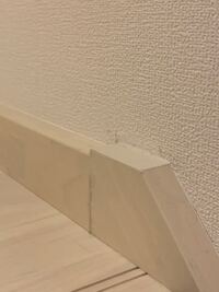 階段の巾木について 新築の家で階段の巾木の隙間が気になりハウスメーカーに Yahoo 知恵袋