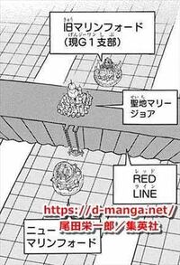 ワンピースの世界地図だと東西南北4つの海とグランドラインの合 Yahoo 知恵袋