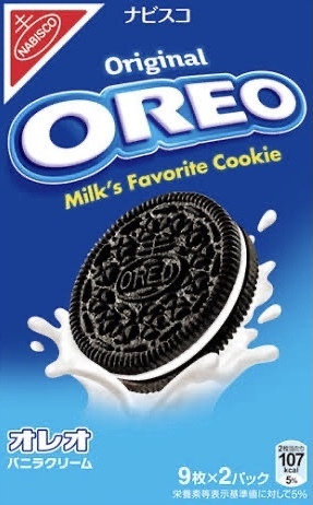 日本で販売されているオレオクッキーoreoのパッケージで Milk S Yahoo 知恵袋