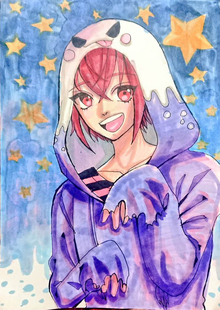 リドルを描いたのですが 目の色を間違えてしまいました 上か Yahoo 知恵袋