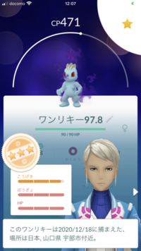 ポケモンgo 個体値100 のカイリキーが おんがえし という技を Yahoo 知恵袋