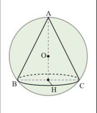 円錐の底面の半径が3 母線の長さが6です この球の半径の求め方 Yahoo 知恵袋