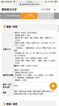 いま高2です 愛知県立大学の看護学部を受けたいと思っていた場合 地 Yahoo 知恵袋