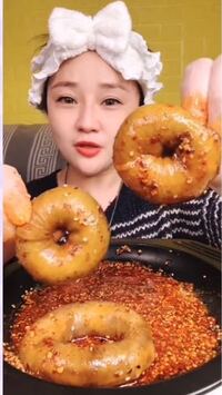 中国の大食い動画でよく出てくる丸っこい肉みたいなドーナツってな Yahoo 知恵袋