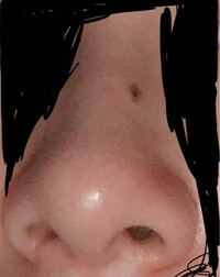 韓国では鼻のほくろが美しい みたいな印象らしいと聞きましたがこ Yahoo 知恵袋