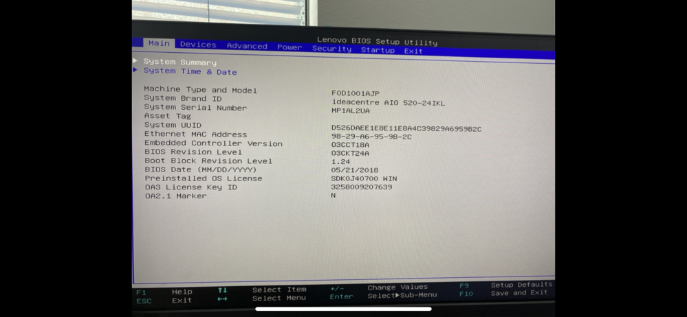 Lenovoのパソコンなんですけどもエラーコード1962が表示 - Yahoo!知恵袋