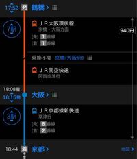 今度このルートを使うことになるのですが 鶴橋から大阪 Jr環状 Yahoo 知恵袋