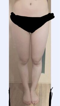 大変お見苦しい写真載せます私はとてつもなくふとももが太いです 全身ふと Yahoo 知恵袋