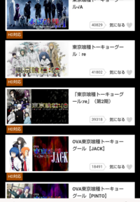 東京喰種1期観た後 どの順番で観ればいいですか 東京喰種 Yahoo 知恵袋