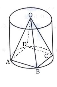 底面の半径が2cm 高さが4cmの円柱に内接する正四角錐o A Yahoo 知恵袋