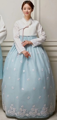 チマチョゴリのスカート チマ ってどうやって膨らませてるの この画像を Yahoo 知恵袋