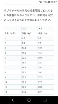 ラブラドールレトリバーメスの体重ですが 生後4ヶ月で7800グ Yahoo 知恵袋