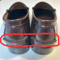 ローファーのかかとにあるこの部分は 何のためにあるのでしょうか Yahoo 知恵袋