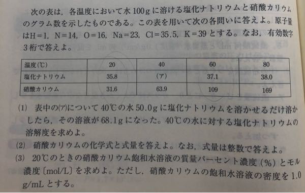 化学 解決済みの質問 Yahoo 知恵袋