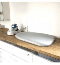 ランドリールームを作りたいのですが 画像のような収納兼作業棚を造作するのに
どのくらいの奥行き（幅カ）が必要でしょうか？


よく、間取りで登場する
マス目の半マス分の奥行きでは厳しいでしょうか？