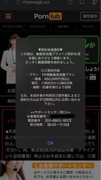 アダルトサイトをみていたらこのような画面になりました 詐欺でし Yahoo 知恵袋