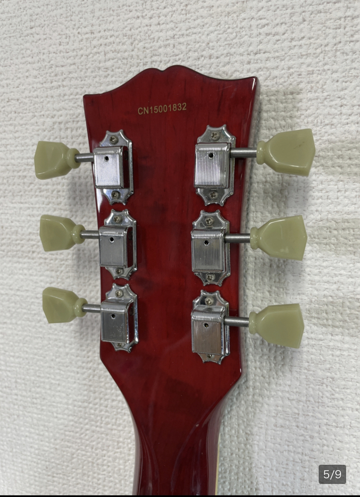 Tokaiトーカイのレスポールを購入しましたが、どこ製の何年式