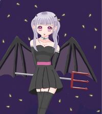 イラスト評価お願いします 悪魔の女の子です 趣味でイラストを描いて Yahoo 知恵袋