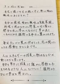 自分の字を見た方からは、 - 「字が綺麗だね」「綺麗風に書いている