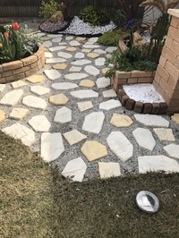 Diyど素人の主婦です 庭をローメンテナンス化したく芝範囲を縮 Yahoo 知恵袋