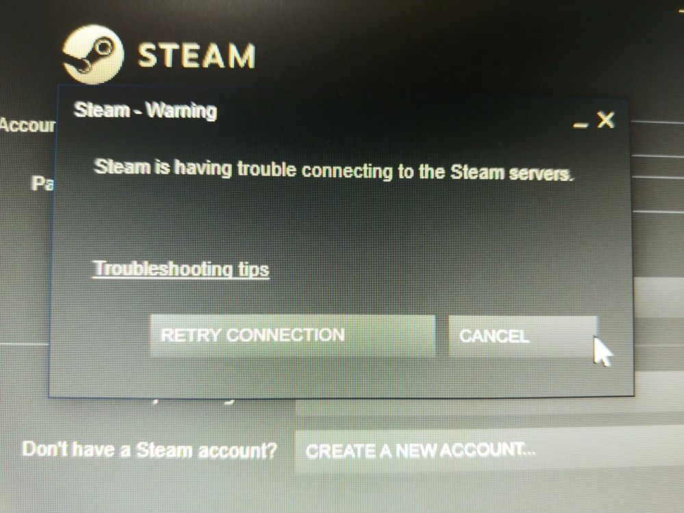 Steamでログインしようとしたらこのような表示が出ました Steamを Yahoo 知恵袋