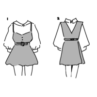 服の名称を教えてください 絵でごめんなさい薄く塗っているところの名 Yahoo 知恵袋