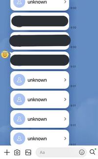 Lineの友達が消えてしまったので連絡先を貰ったのですが殆どが Yahoo 知恵袋