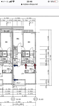 建築図面の壁厚が分からず壁中間からの寸法だと言われたのですが赤から赤 青 Yahoo 知恵袋