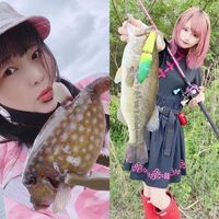 左が釣れた魚が可愛い釣りガール 右が釣りしてる私が可愛い釣りガールなんで Yahoo 知恵袋