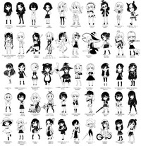 イラスト描いています 以下の絵の中で一番可愛く描けているのはど Yahoo 知恵袋