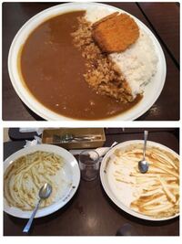 ココイチのこの写真 上 のカレーはご飯何グラムか分かる方いらっ Yahoo 知恵袋