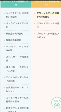 スタバの会員になった特権として先行販売される商品の購入が出来ると思うので Yahoo 知恵袋