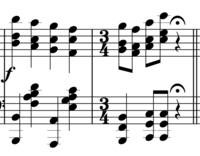 和音を簡単にしたいです。
右手を2音、左手を1音に省略してください。
ちなみに曲は千本桜です。 