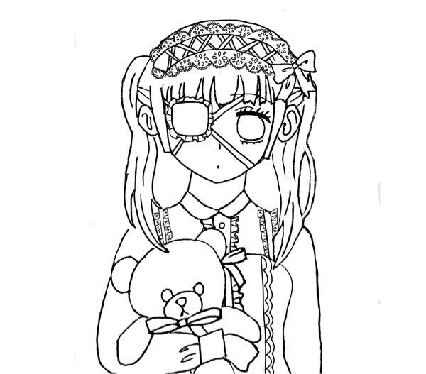 イラスト評価お願いします 線画の状態ですが おかしなとこ Yahoo 知恵袋