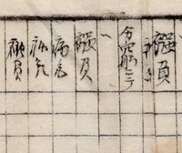 明治初期の小学校出席簿に 画像の文字が書かれています 長期欠席 Yahoo 知恵袋