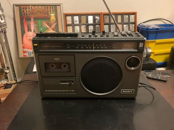 SONYのcf-1980なのですがカセットテープの再生は綺麗に鳴るのです